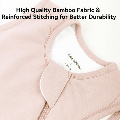 BubblePanda - Saco de Dormir de Rayón Hecho de Bambú 24-36 Meses 1.0 Tog XXL