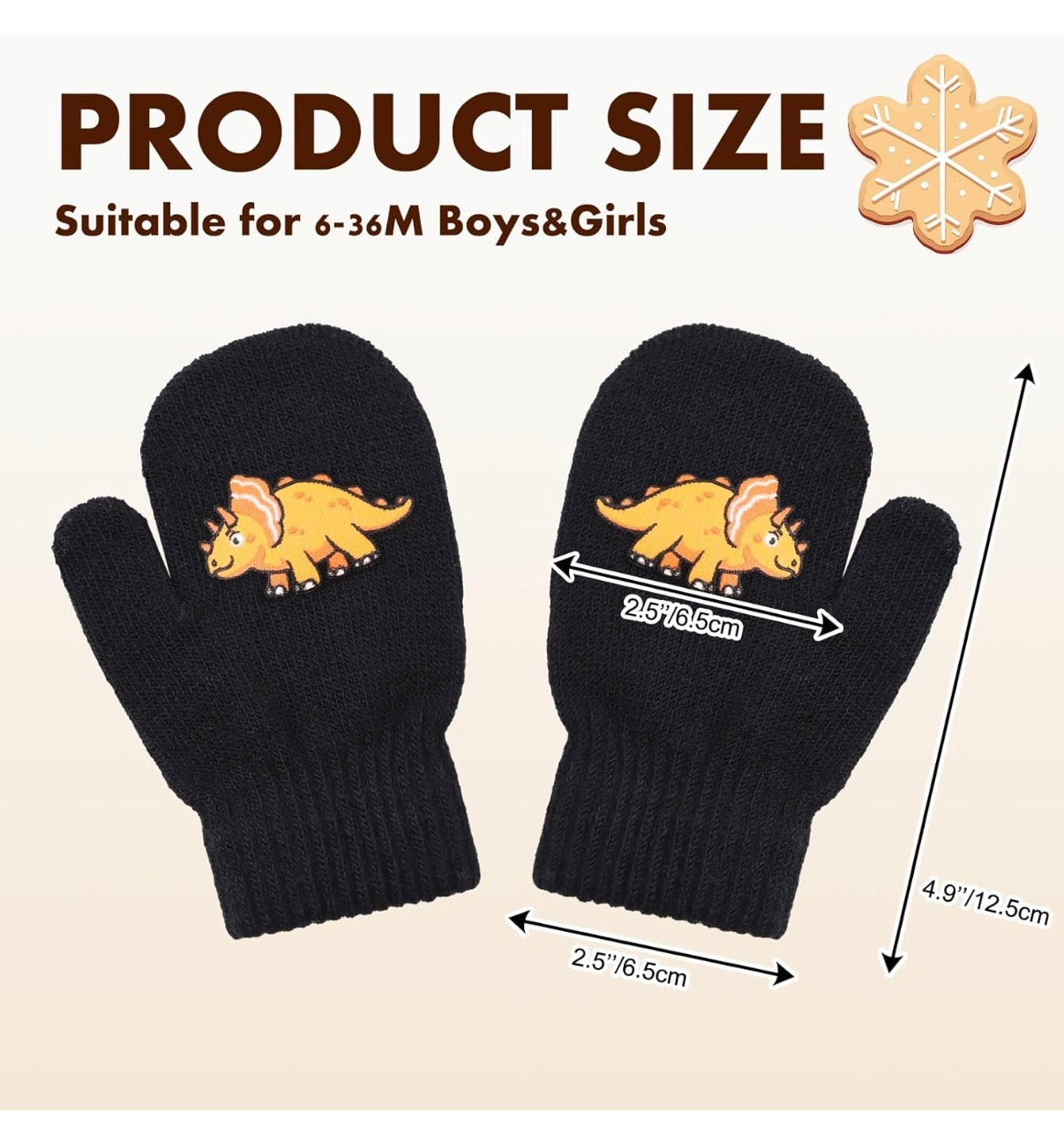 Guantes de invierno para bebés