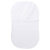 Halo bassinest Swivel Sleeper, sábana bajera ajustable 100% algodón orgánico, color blanco