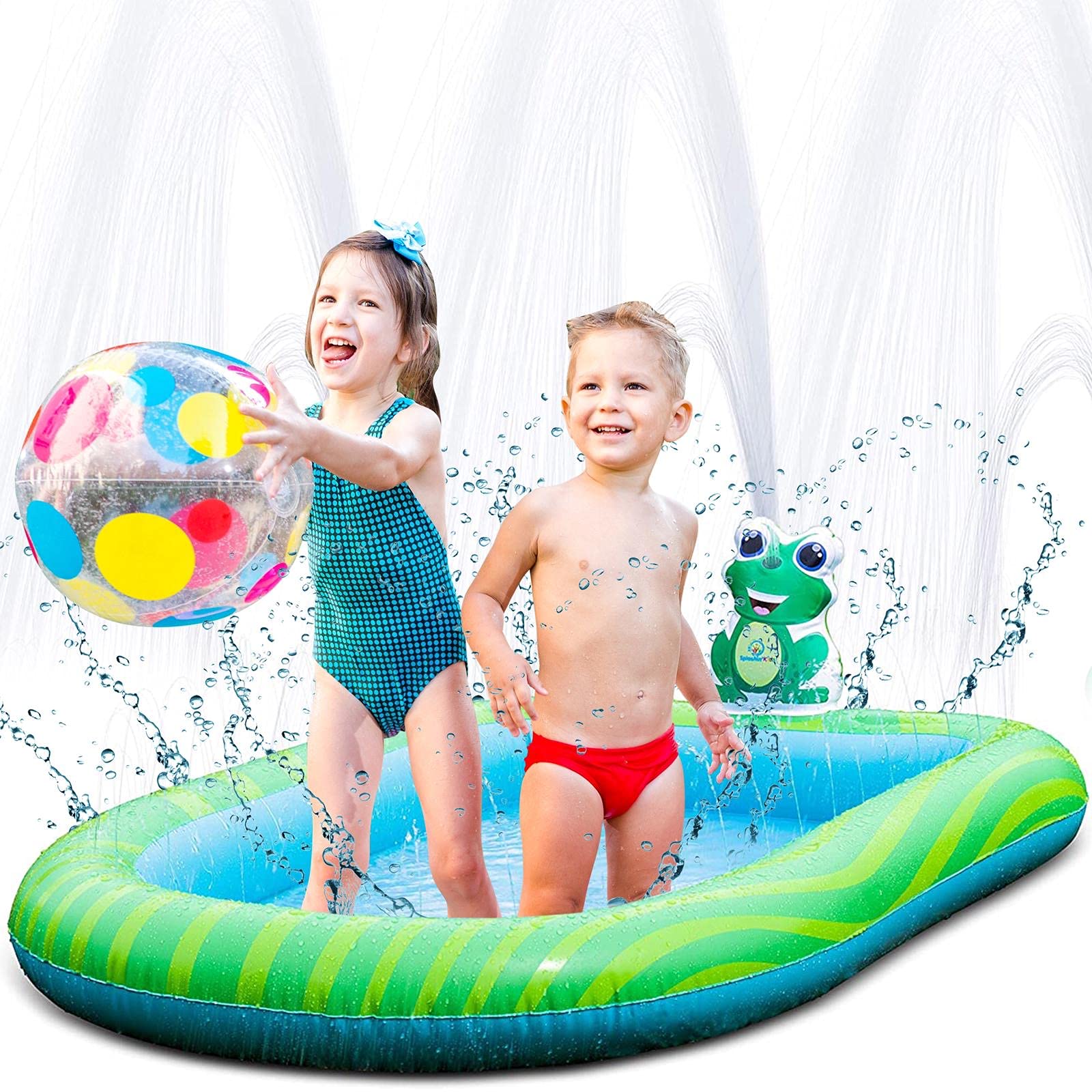 Splashin'kids - Piscina inflable 3 en 1
