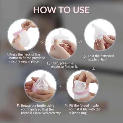 Mamachi Biberón 100% Silicona