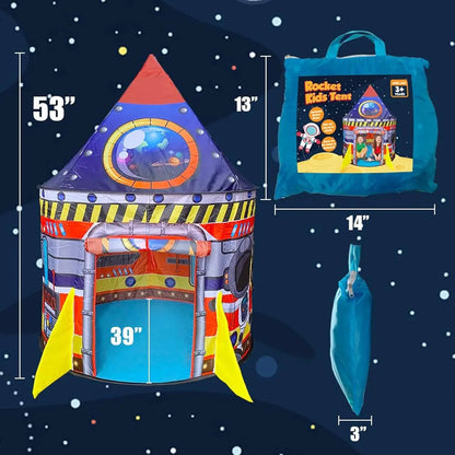 Tienda De Campaña Infantil Cohete Para Juegos Interiores