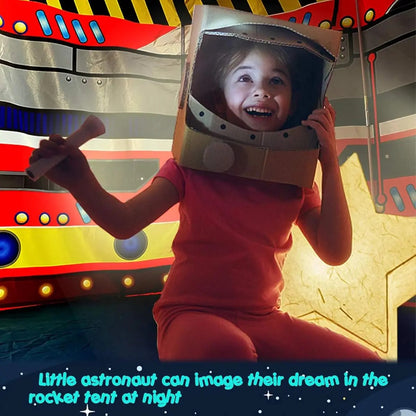 Tienda De Campaña Infantil Cohete Para Juegos Interiores