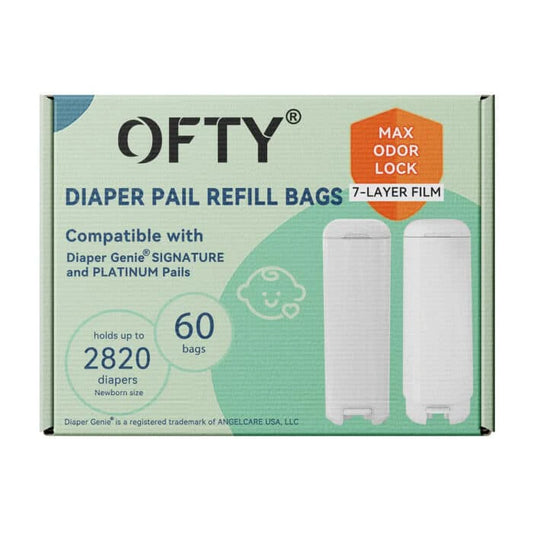 Bolsas de recambio Diaper Genie Easy Roll de 60 unidades, capacidad para hasta 2820 pañales