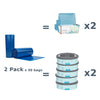 Bolsas de recambio Diaper Genie Easy Roll de 60 unidades, capacidad para hasta 2820 pañales