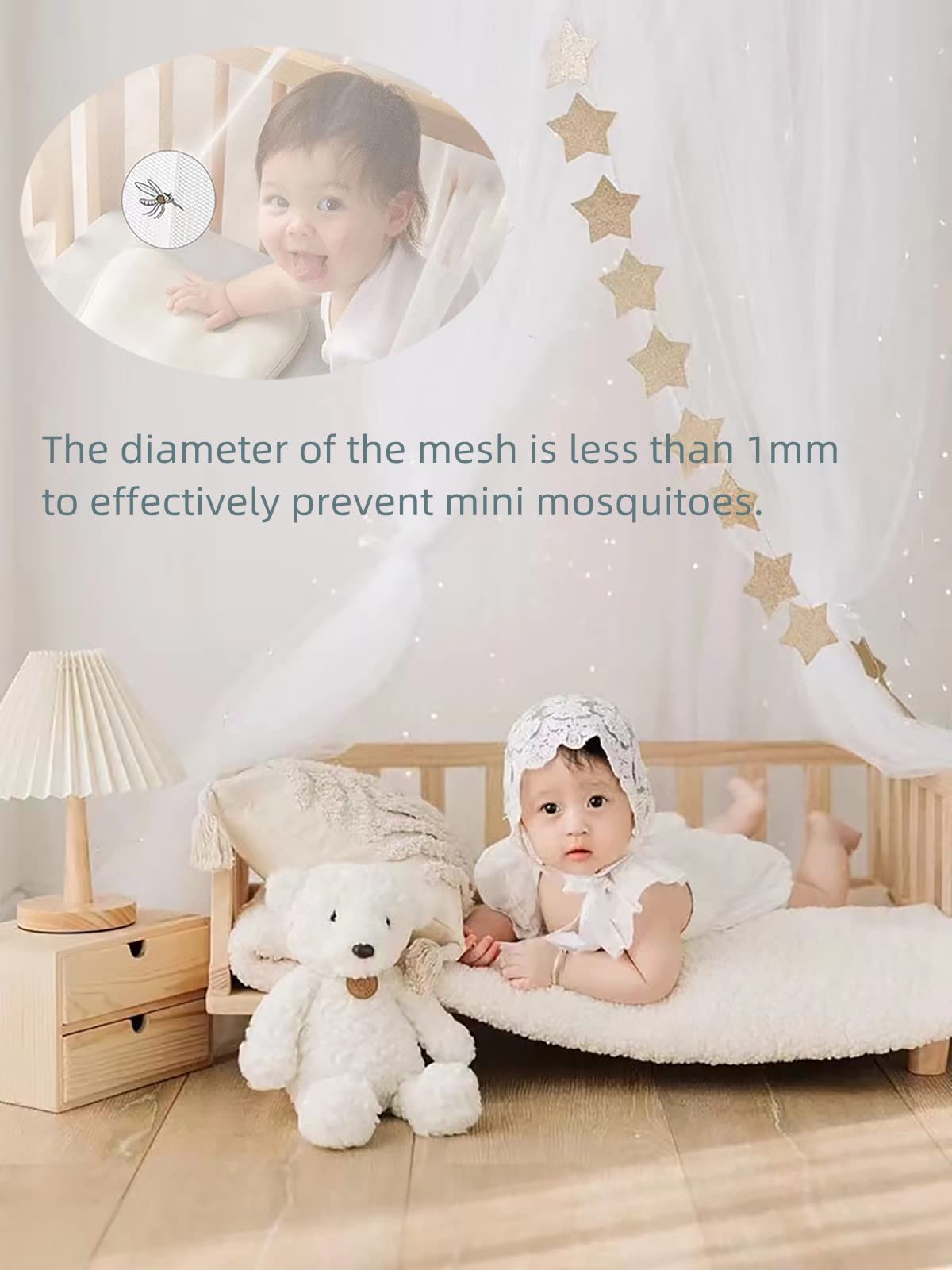 Toldo de cama para niños