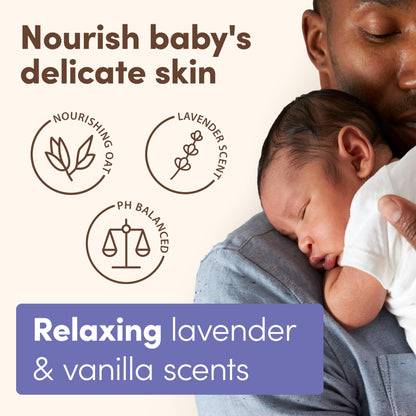 Aveeno, juego de baño calmante para bebé + loción