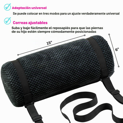 SWANOO Reposapiés de asiento de coche para niños | Accesorios para asientos de coche