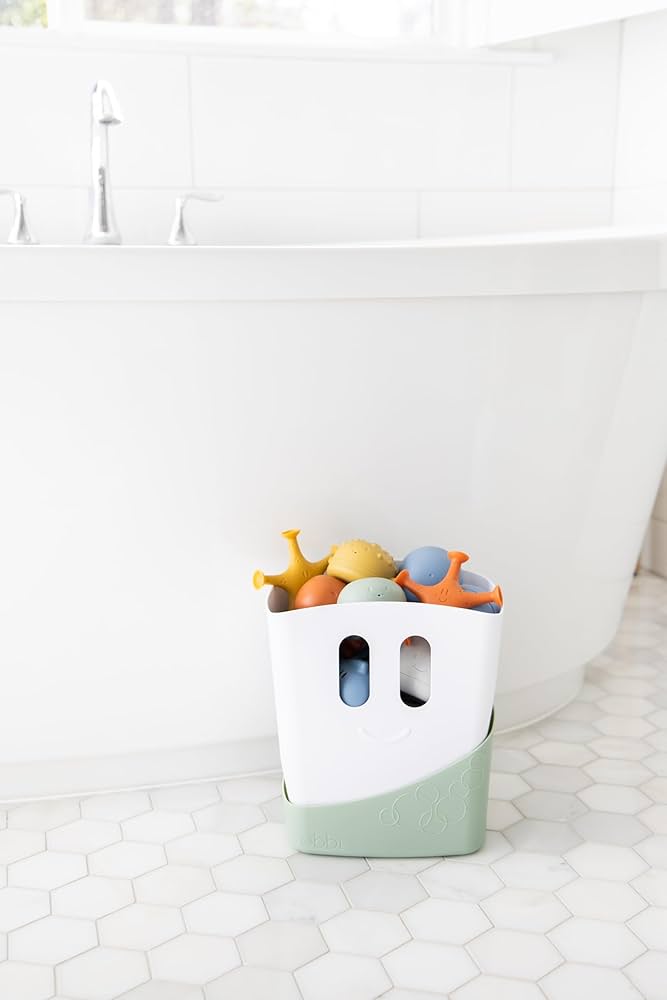 Ubbi Organizador de almacenamiento de juguetes de baño