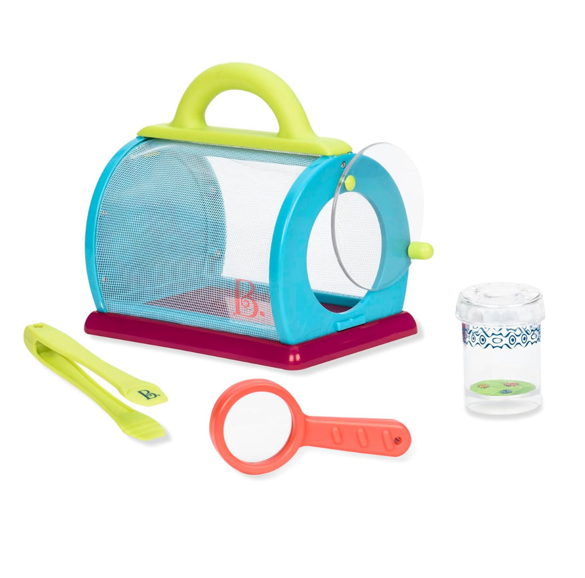 B. toys Kit de captura de insectos Bungalow con estuche de malla
