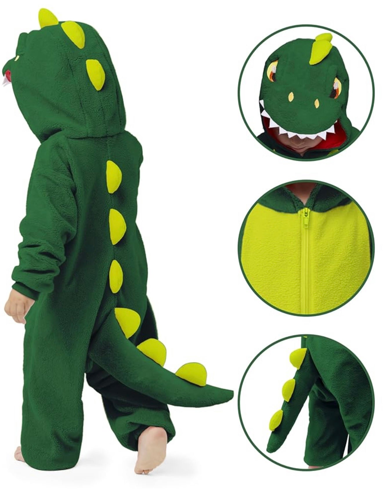 Disfraz de dinosaurio bebé de Halloween de Spooktacular Creations, 8-10 años