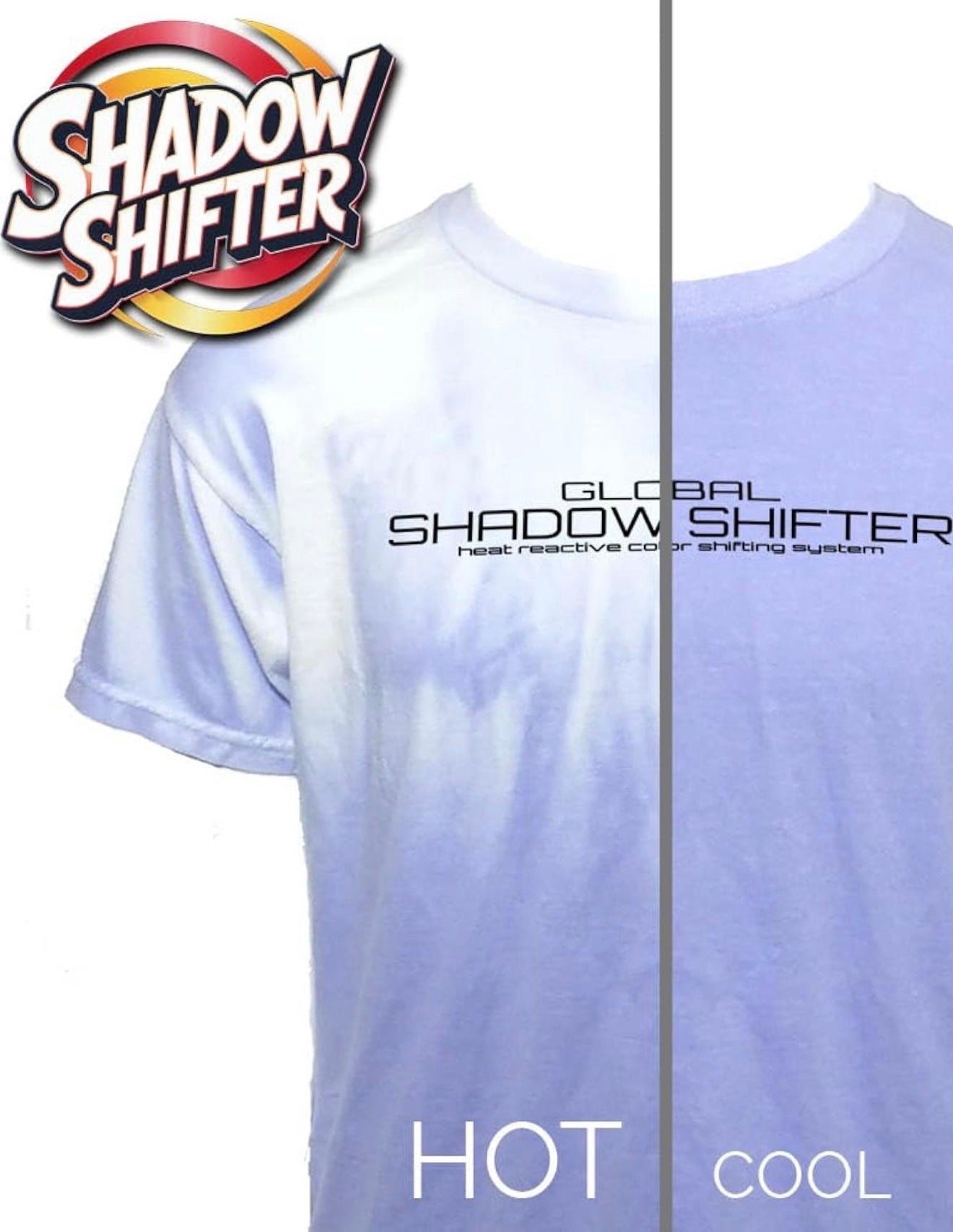 Camiseta infantil que cambia de color al calor, talla M