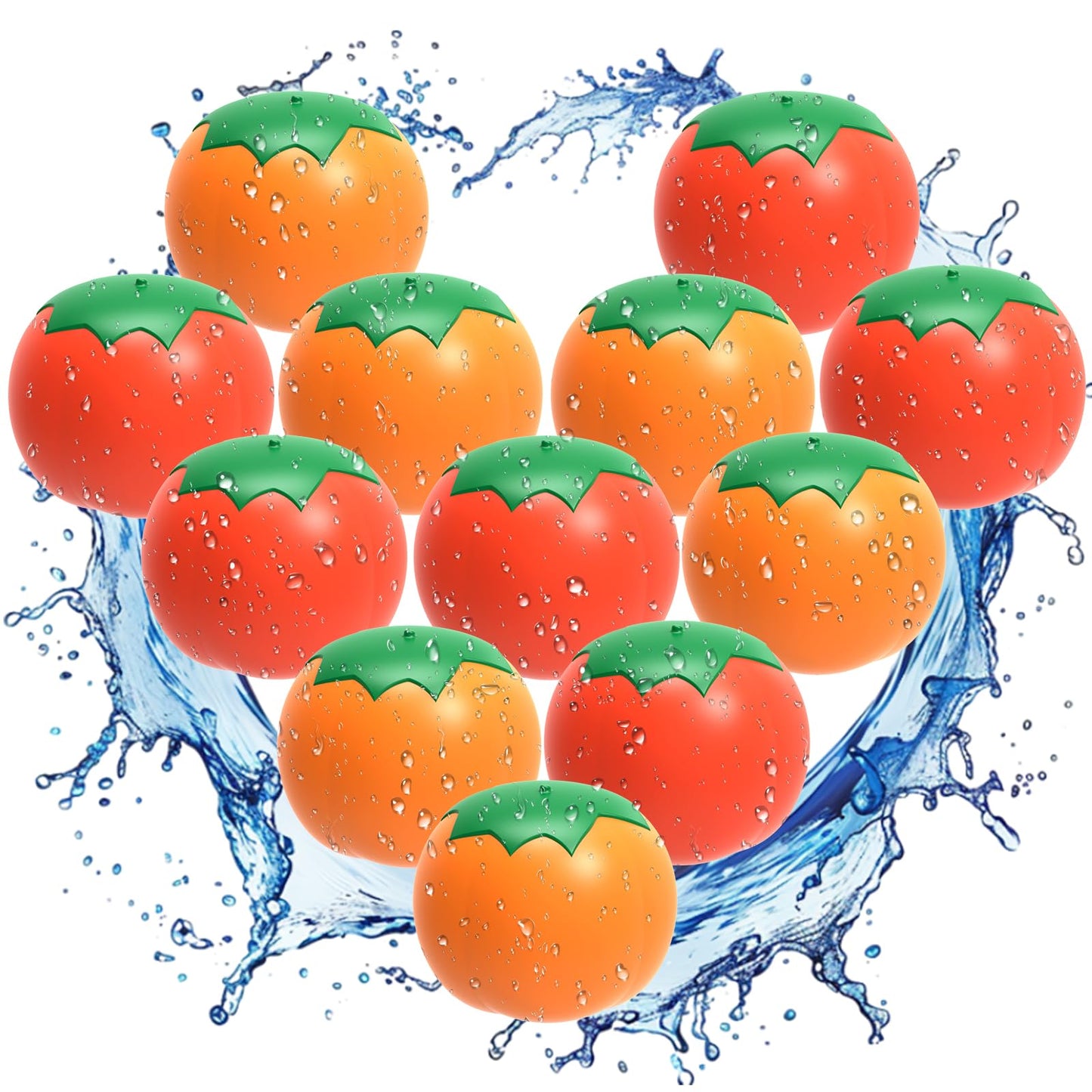 Globos de agua reutilizables