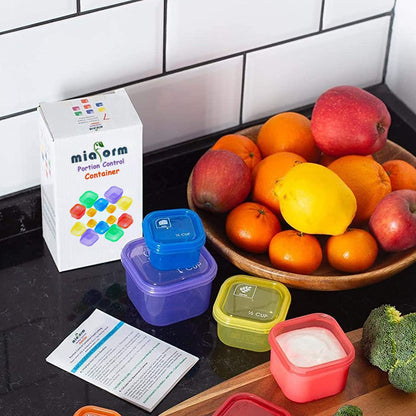 Míaform Envase de control de porciones y plan de alimentación