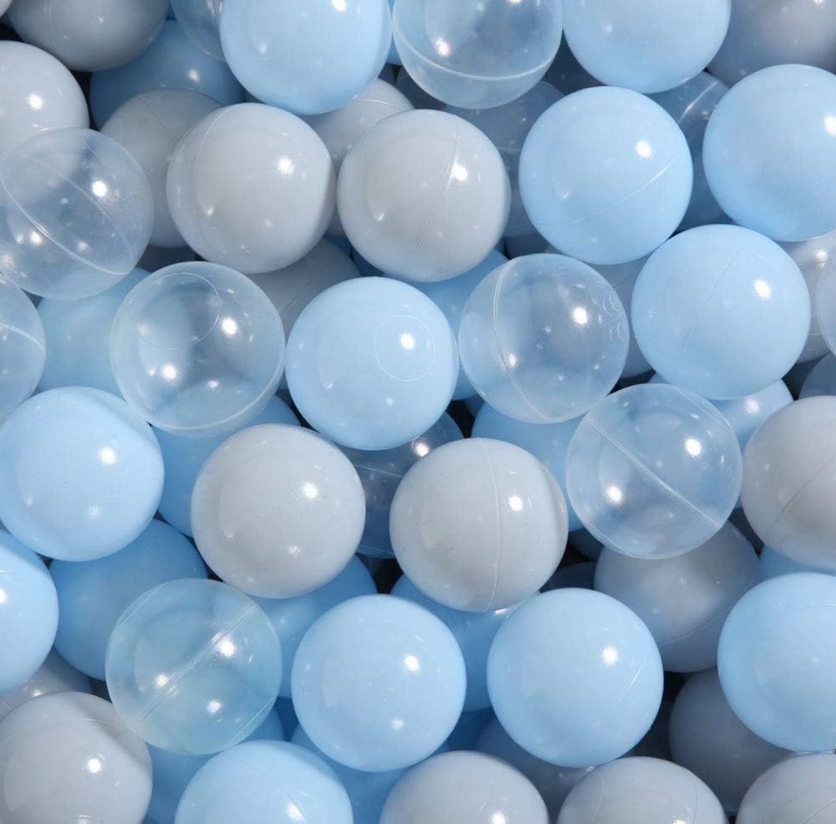 STARBOLO 100 bolas coloridas de plástico sin ftalatos y BPA