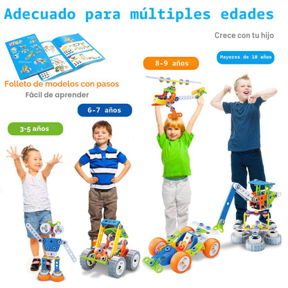 Juguetes STEM 10 en 1 para niños