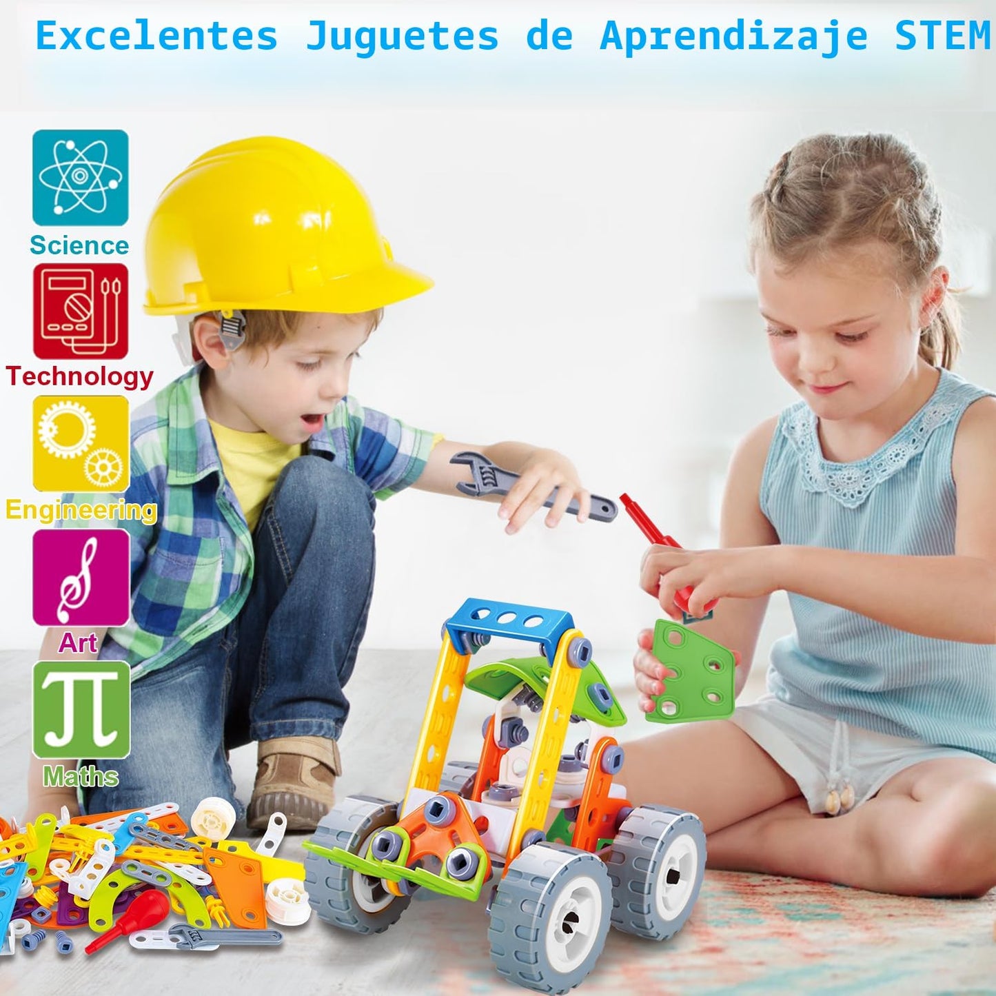 Juguetes STEM 10 en 1 para niños
