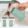 lasuroa Taza de enjuague de baño para bebé
