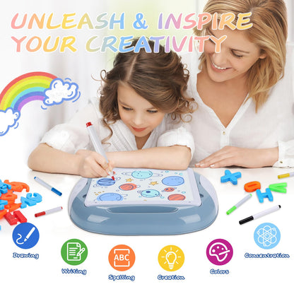 juguetes para niños pequeños con letras y números magnéticos