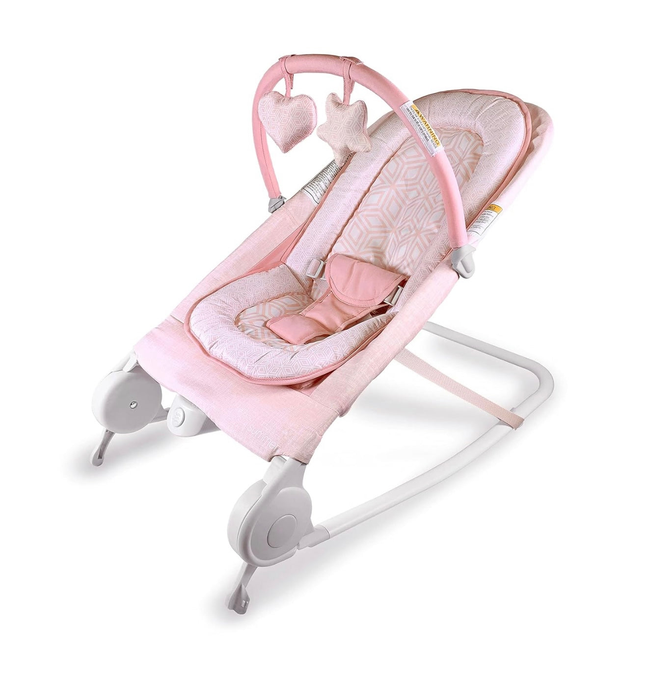 Summer Infant 2 en 1 Bouncer & Rocker Duo (rosa)
