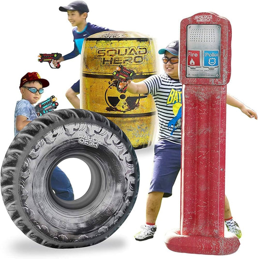 Juego de obstáculos inflables para arena de combate