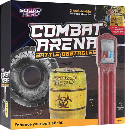 Juego de obstáculos inflables para arena de combate