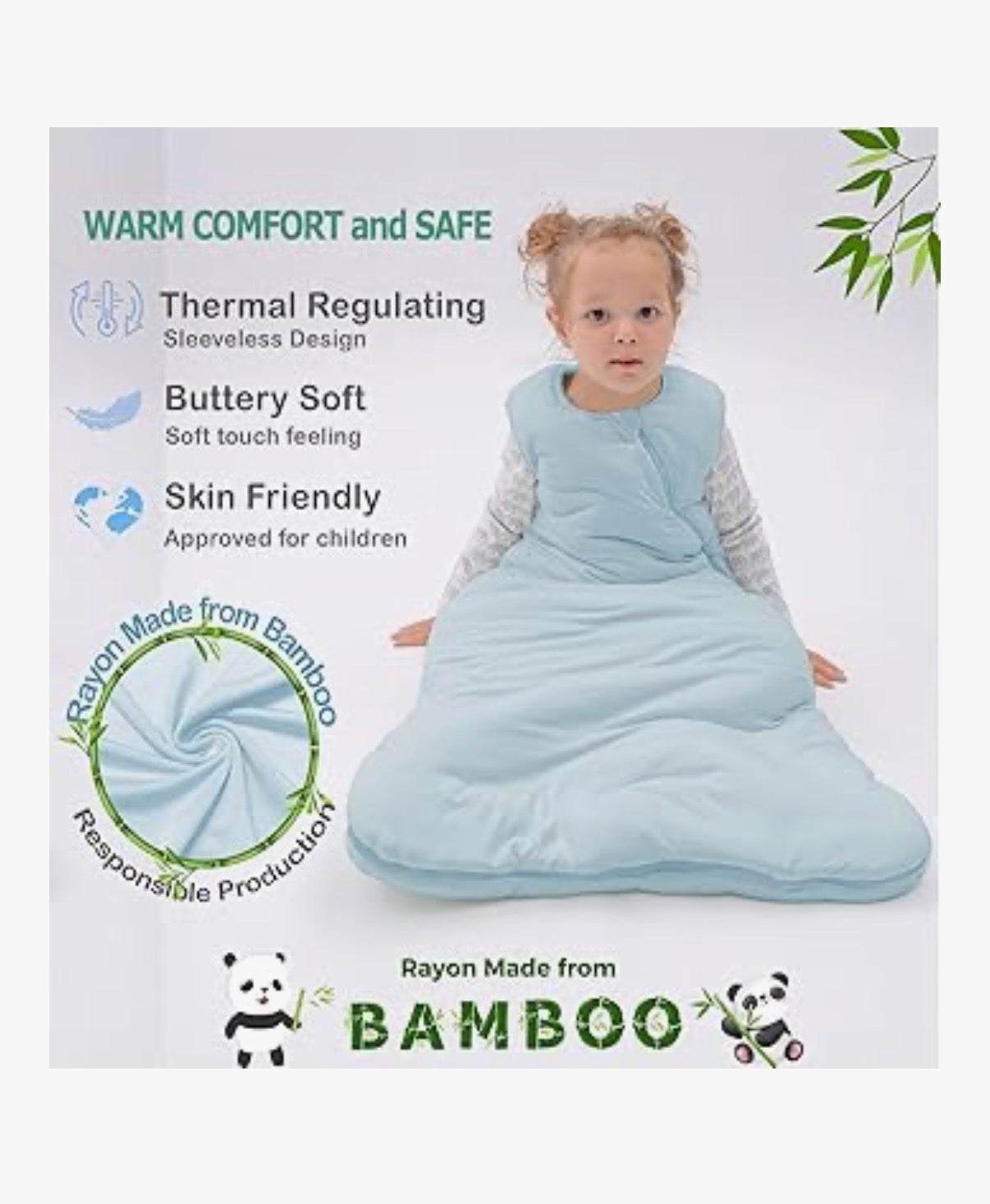 Saco de dormir para bebé 1.0 TOG, 18-36 meses
