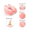 Niuniu Daddy Almohadas de viaje de unicornio para niños