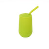 ez pz Happy Cup + sistema de pajita, taza 100% silicona + popote