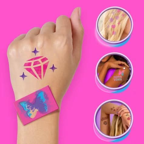 GenMe 3 en 1 Airbrush Designer: Kit de manualidades para niños