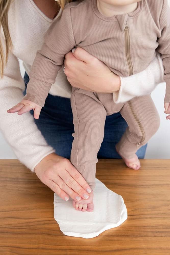 Pearhead My Little Prints - Kit de lata de recuerdo para bebé