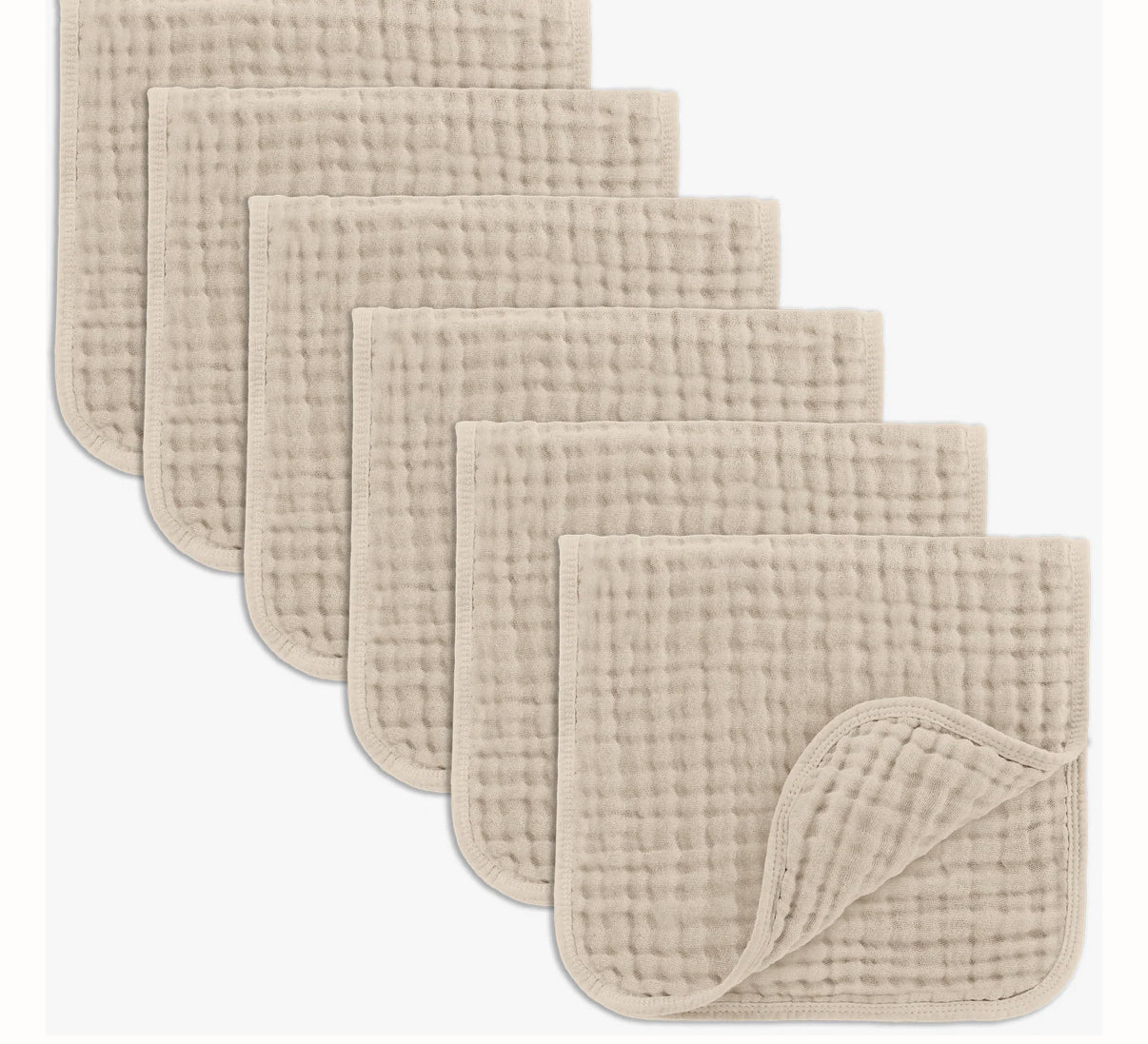 Paños de muselina Comfy Cubs para eructar, 50 x 25 cm, paquete de 6