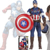 TheAvengers Titan Hero Tech Captain America - Figura de acción de voz de 12 pulgadas