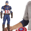 TheAvengers Titan Hero Tech Captain America - Figura de acción de voz de 12 pulgadas