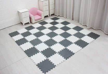 meiqicool Alfombrilla de Espuma para Juego Gruesa de EVA entrelazada, 36 piezas