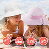 Sombrero para el sol para bebés de 3-24 meses UPF 50+