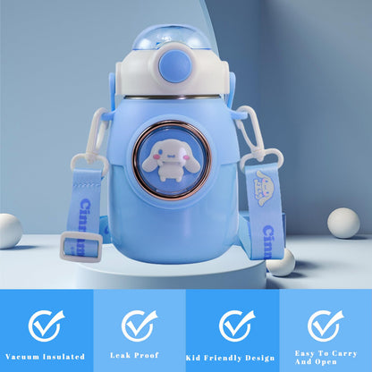 Botella de agua kawaii para agua caliente o fría