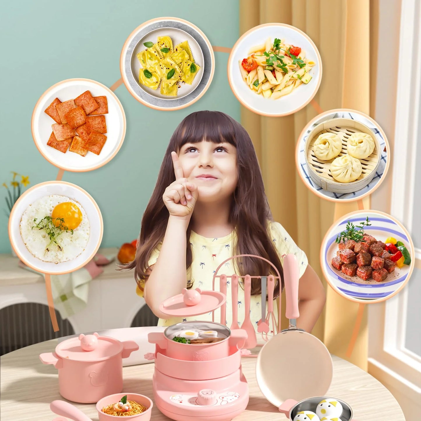 Set de cocina para niños Cicicooie