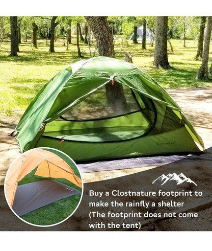 Clostnature - Tienda de campaña para 2 personas