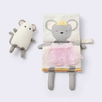 Libro blando de ratón para bebés - Paquete de 2 - Cloud Island™