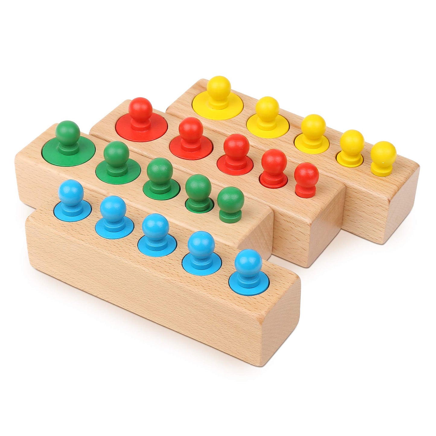 Boxiki kids Montessori Toys | Wooden Blocks