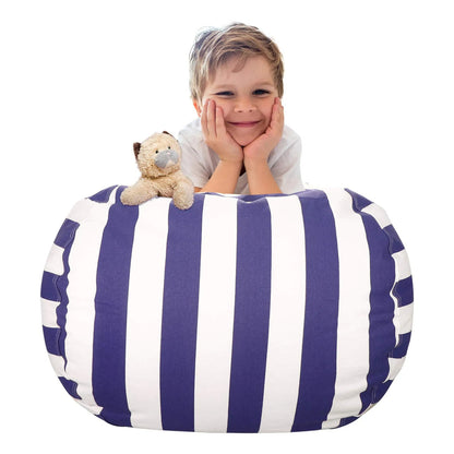 Aubliss Silla Puf De Almacenamiento Animal De Peluche
