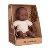 Miniland Muñeca 12 5/8'' Cuerpo Suave Africano (Caja) - Hecho en España