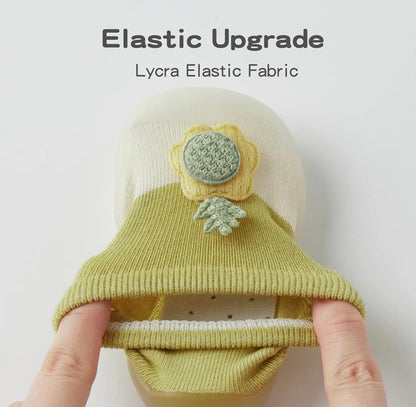 Calcetines de bebé Zapatos Suela de goma 6-9 meses