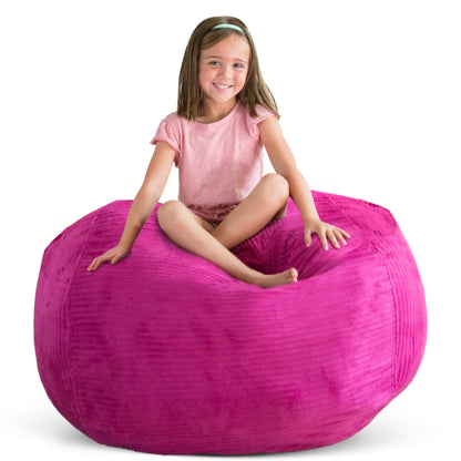 Puf de almacenamiento de animales de peluche Stuff 'n Sit extra grande