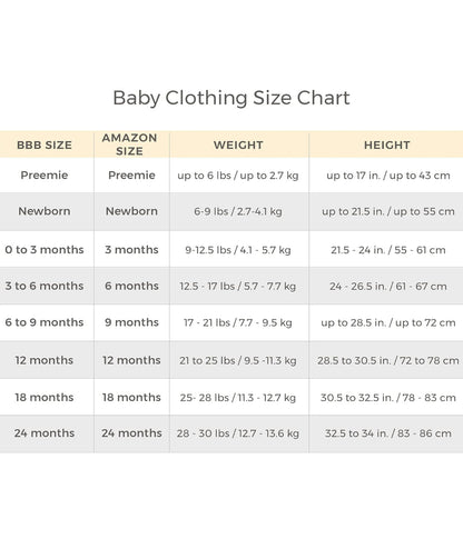 Burt's Bees Baby Enterizo 100% algodón orgánico de una pieza, 3-6 meses
