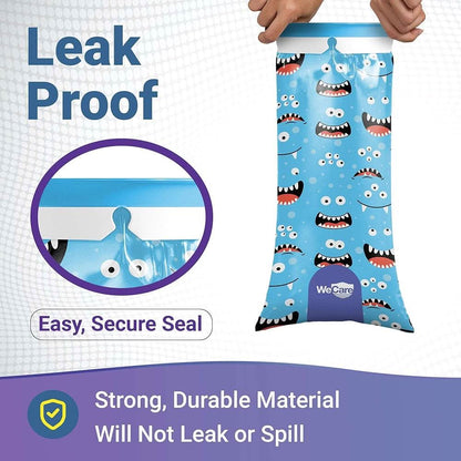 Bolsas de vómito desechables para niños, paquete de 20 – Bolsas de Barf envueltas individualmente