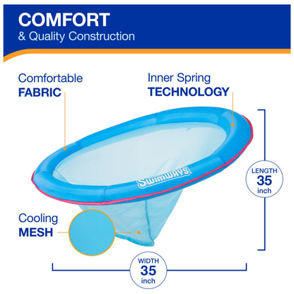 Tumbona inflable para piscina para adultos y adolescentes