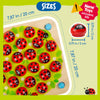 Nene Toys Juego de memoria de Ladybug's Garden - Juegos de madera