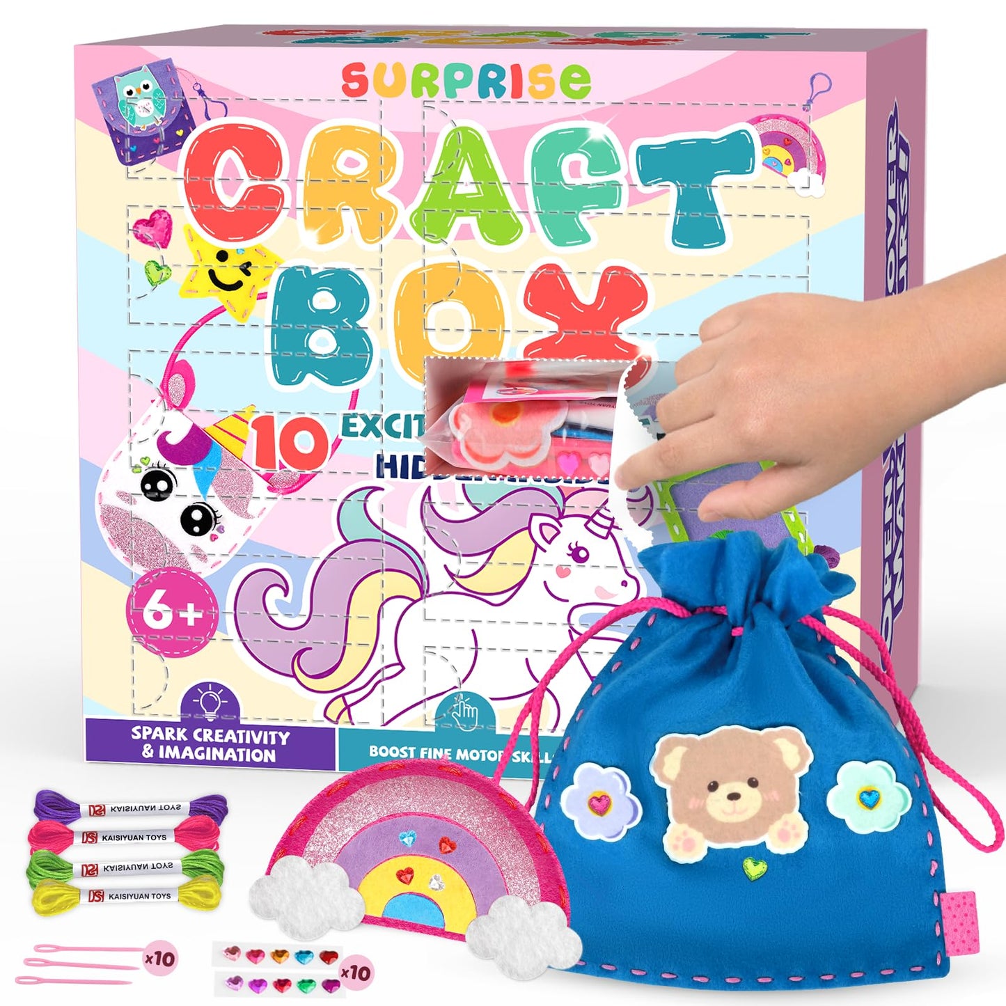 Kit de costura para niños